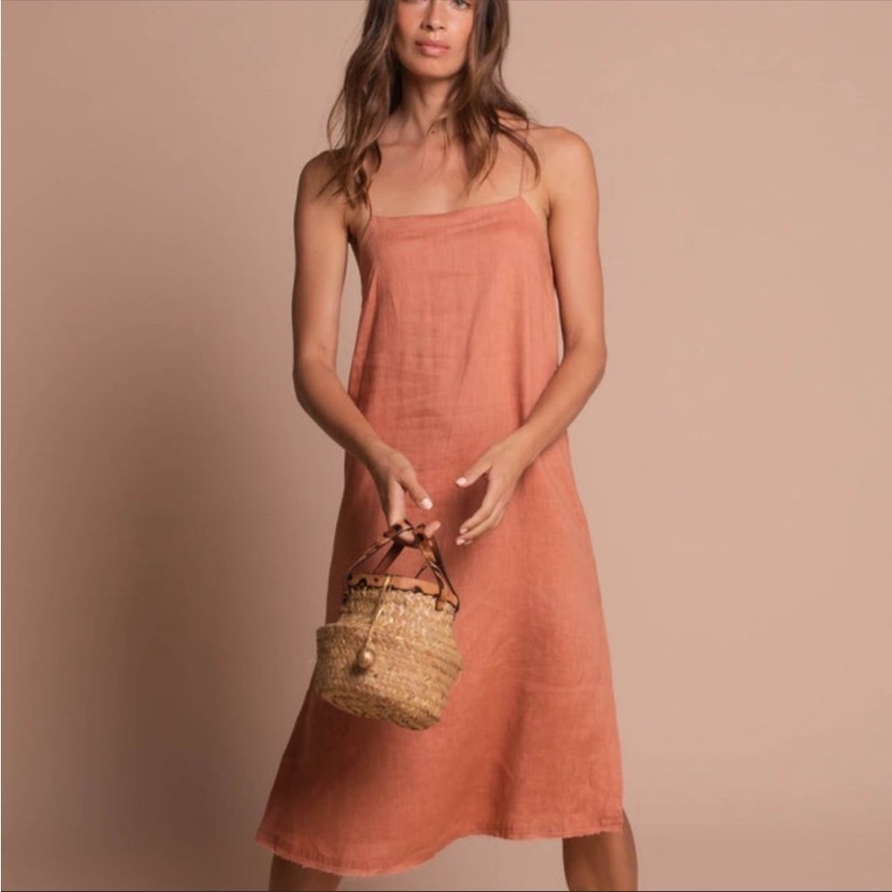 ANTHROPOLOGIE Uma & Leopold Strappy Back Mini Dress NEW